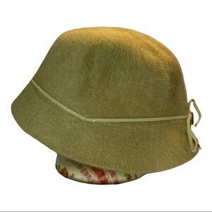 Retro 1920s Look Angora/Wool Soft Cloche Hat